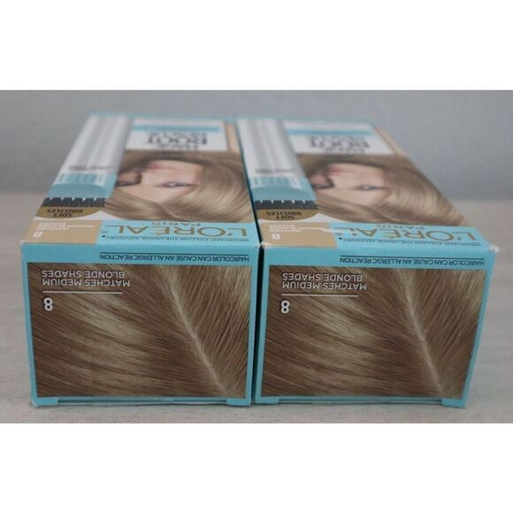 L'ORÉAL PARIS Magic Root Rescue #8 Matches Medium Blonde Shades 2 Pack- Lot of 2 - Picture 4 of 4